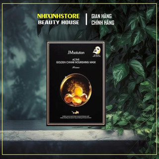 [🔥𝗚𝗶𝗮𝗼 𝗛𝗼𝗮̉ 𝗧𝗼̂́𝗰🔥] Mặt Nạ Giấy Dưỡng Trắng Da Jm Solution Mask Hàn Quốc