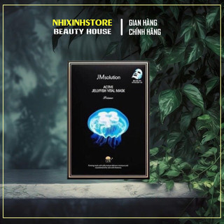 [🔥𝗚𝗶𝗮𝗼 𝗛𝗼𝗮̉ 𝗧𝗼̂́𝗰🔥] Mặt Nạ Giấy Dưỡng Trắng Da Jm Solution Mask Hàn Quốc
