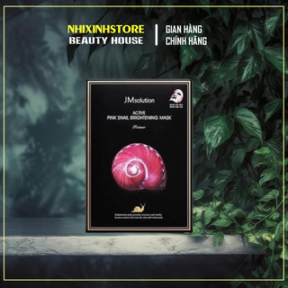 [🔥𝗚𝗶𝗮𝗼 𝗛𝗼𝗮̉ 𝗧𝗼̂́𝗰🔥] Mặt Nạ Giấy Dưỡng Trắng Da Jm Solution Mask Hàn Quốc
