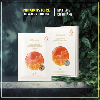 [🔥𝗚𝗶𝗮𝗼 𝗛𝗼𝗮̉ 𝗧𝗼̂́𝗰🔥] Mặt Nạ Giấy Dưỡng Trắng Da Jm Solution Mask Hàn Quốc