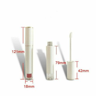 Thỏi son rỗng/ Vỏ son kem trắng 3,5ml cao cấp