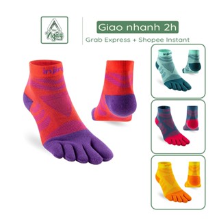 [HÀNG CHÍNH HÃNG] TẤT XỎ NGÓN CHẠY BỘ ĐƯỜNG DÀI PHIÊN BẢN NỮ INJINJI WOMEN ULTRA RUN MINI CREW