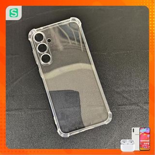 Ốp Lưng Dẻo Chống Sốc Trong Suốt Samsung Galaxy S23 FE Samsung S21 FE 5G - Bao da dạng ví nắp lật hai mặt kèm khe để thẻ