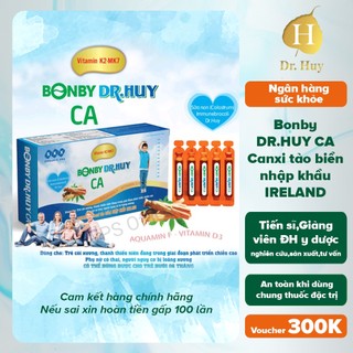 Canxi nước BONBY DRHUY CA tăng cường canxi cho mẹ bầu chống còi xương dị tật thai nhi,tăng chiều cao trẻ vị thành niên