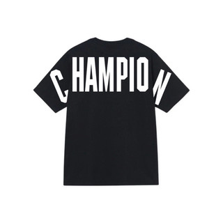 Áo thun champion big logo heritage big logo back