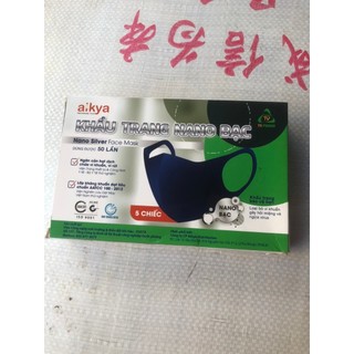 Khẩu trang vải nano kháng khuẩn sét