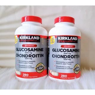 [Hàng Mỹ] Viên uống hỗ trợ xương khớp Kirkland Glucosamine 280v.