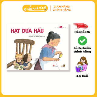 Sách truyện Ehon cho bé 3 6 tuổi - Hạt dưa hấu