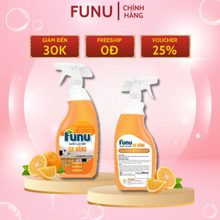Chai xịt tẩy dầu mỡ bám bẩn nặng Funu cao cấp, làm sạch bếp gas, máy hút mùi, tường bếp, mui xe