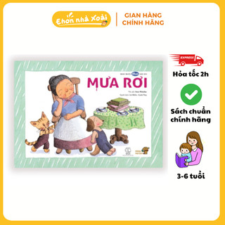 Sách truyện Ehon cho bé từ 3 tuổi - Mưa Rơi