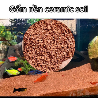 1kg Sạn Gốm Ceramic Soil Giá thể nền hồ cá thủy sinh