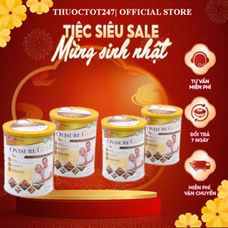 [Mua 3 Lon tặng 1 Lon] Sữa hạt xương khớp Ovisure Gold lon 650g chính hãng, giúp xương chắc khoẻ, dẻo dai