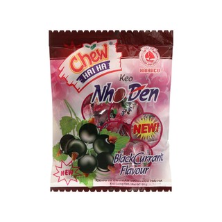  Kẹo Chew Mềm Hải Hà Hương Nho Đen  Gói 90g  