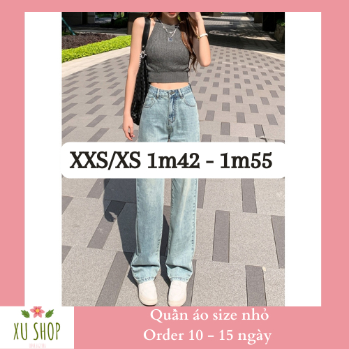 Order. Quần jeans size nhỏ eo 58cm size XXS XS