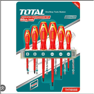 Thtis566	bộ 6 tua vít cách điện total