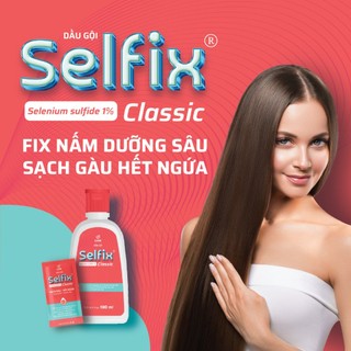 Dầu gội sạch gàu SELFIX CLASSIC cho da đầu – Hỗ trợ giảm gàu, nấm ngứa da dầu – 100ML