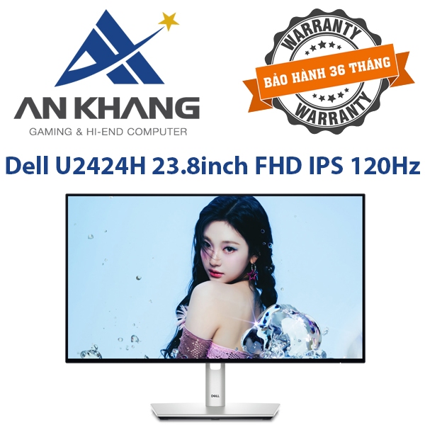Màn hình Dell U2424H 23.8inch FHD IPS 120Hz - Hàng Chính Hãng
