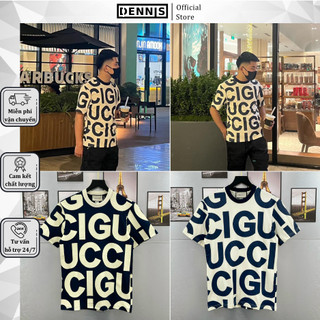 Áo phông nam gu si thêu in logo in toàn thân siêu chất - áo thun nam nữ gu sì in logo siêu to