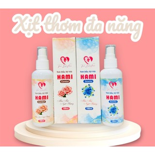 Xịt Thơm Đa Năng_ Xịt Thơm Quần Áo_ Nước Xả Vải Khô HAMI Mềm Mại Ngát Hương 100ml
