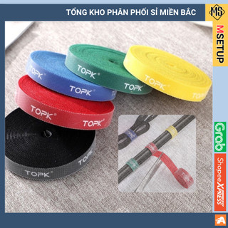 [Mã ELFLASH3 hoàn 10K xu đơn 20K] Băng Dán Dính Gai Dây Điện Dây Cáp Đa Năng Cuốn Gọn Dây Cáp Dây Điện Tai Nghe