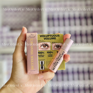 Mascara chải mi Toofaced Better Than Sex Minisize và Fullsize