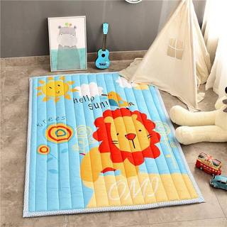 Thảm chơi cho bé - 1m45x2m - thảm dày 2.5cm - lót cao su chống trơn trượt - bông chần dày