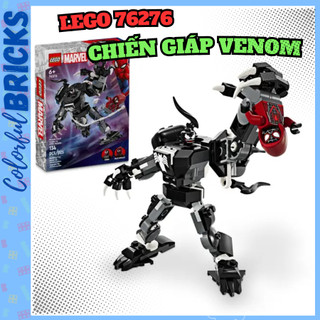 Lego 76276 | chiến giáp venom | venom mech armor vs. miles morales | lego marvel chính hãng