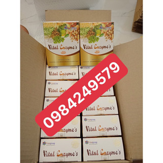 1 thùng 12 hộp Vital enzyme's Vital group Thanh Lọc Cơ Thể, tăng cường sức khỏe