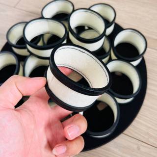 Bộ ron dành cho máy lau bi 16 lổ hàng nhập khẩu , ron máy lau bi