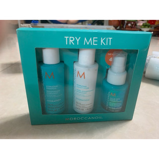 BỘ DẦU GỘI XẢ VÀ XỊT BẢO VỆ VÀ DƯỠNG MƯỢT TÓC  MOROCCANOIL