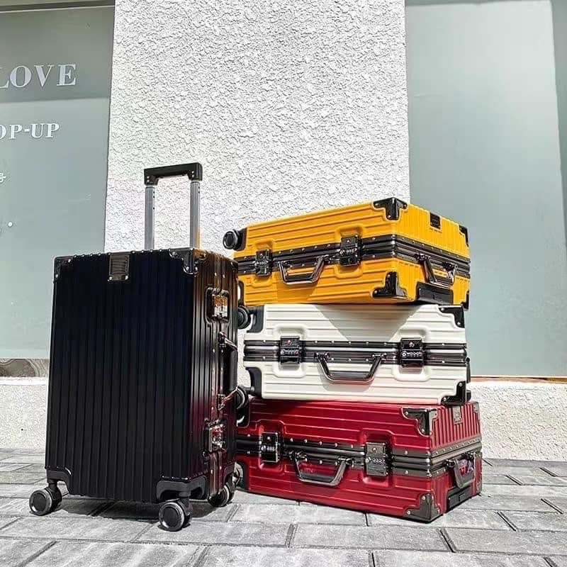 Vali KHUNG NHÔM KHOÁ SẬP Sang Trọng Cao Cấp size 20/24/28 inch Hàng Loại 1 BH 5 Năm