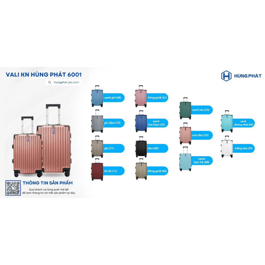 Vali KHUNG NHÔM KHOÁ SẬP Sang Trọng Cao Cấp size 20/24/28 inch Hàng Loại 1 BH 5 Năm