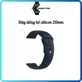 Dây đồng hồ silicon 20mm, 22mm