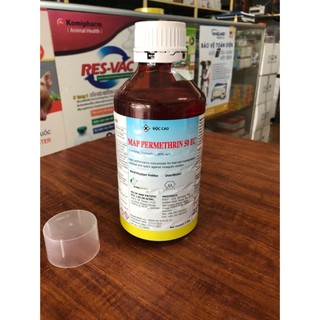 Chế phẩm diệt côn trùng Map permethrin 50 EC nhập khẩu anh quốc Chai 1lit