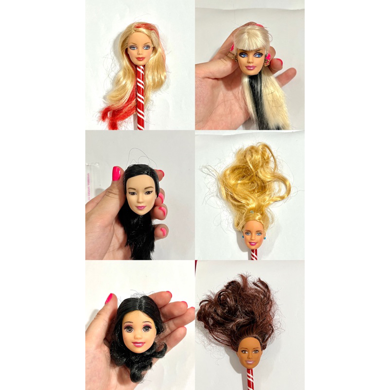 Head búp bê Barbie 2 ( hàng mới về)
