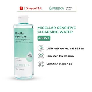 Nước tẩy trang Freska Micellar Sensitive Cleansing Water 400ml