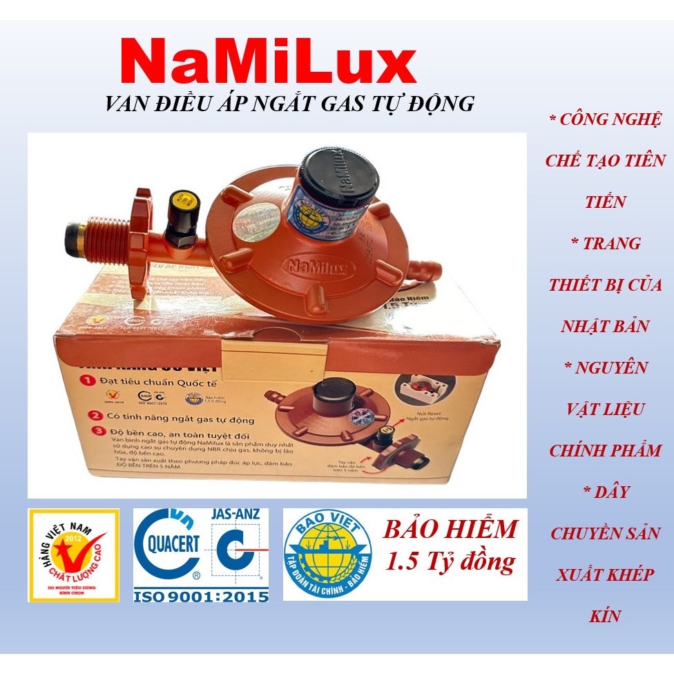 Van Gas Tự Động Namilux