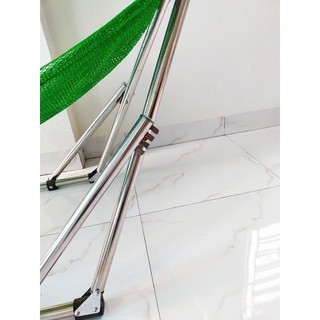 Võng Xếp Inox Phi 32 cỡ đại