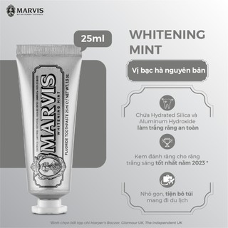 Kem Đánh Răng Marvis Smokers Whitening Mint