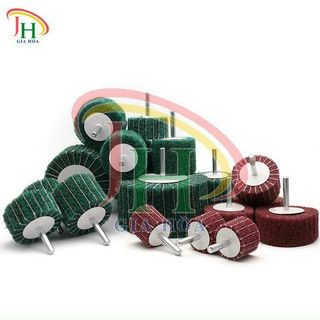 ĐẦU BÙI NHÙI Kẹp Nhám Hình Trụ Chuôi 6mm