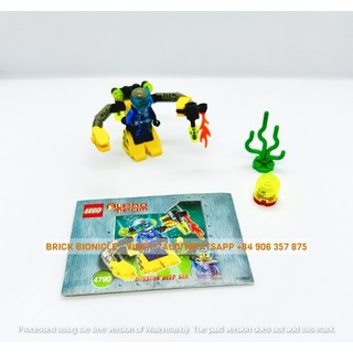 Lego alpha team - đồ chơi lắp rấp xếp hình lego thám hiểm biển sâu - 4790 robot diver