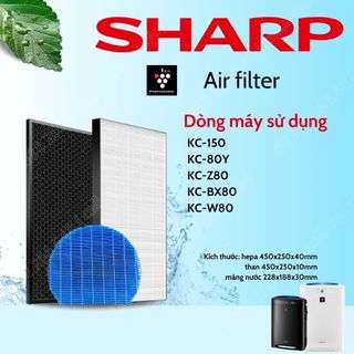 Màng lọc khí sharp kc-w80