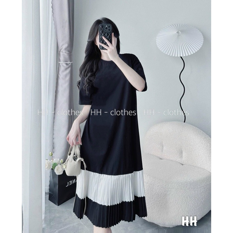 váy bầu cottong đuôi cá