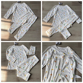 Bộ cotton xuất hàn bé gái sz 100 00174