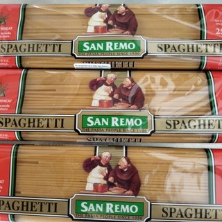 Mì ý spaghetti số 5 hiệu san remo 250g,san remo số 4 bịch 500g