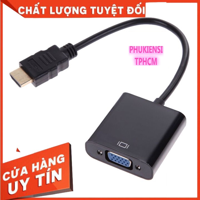Cáp chuyển đổi HDMI sang VGA (màn hình cổng VGA) 20cm