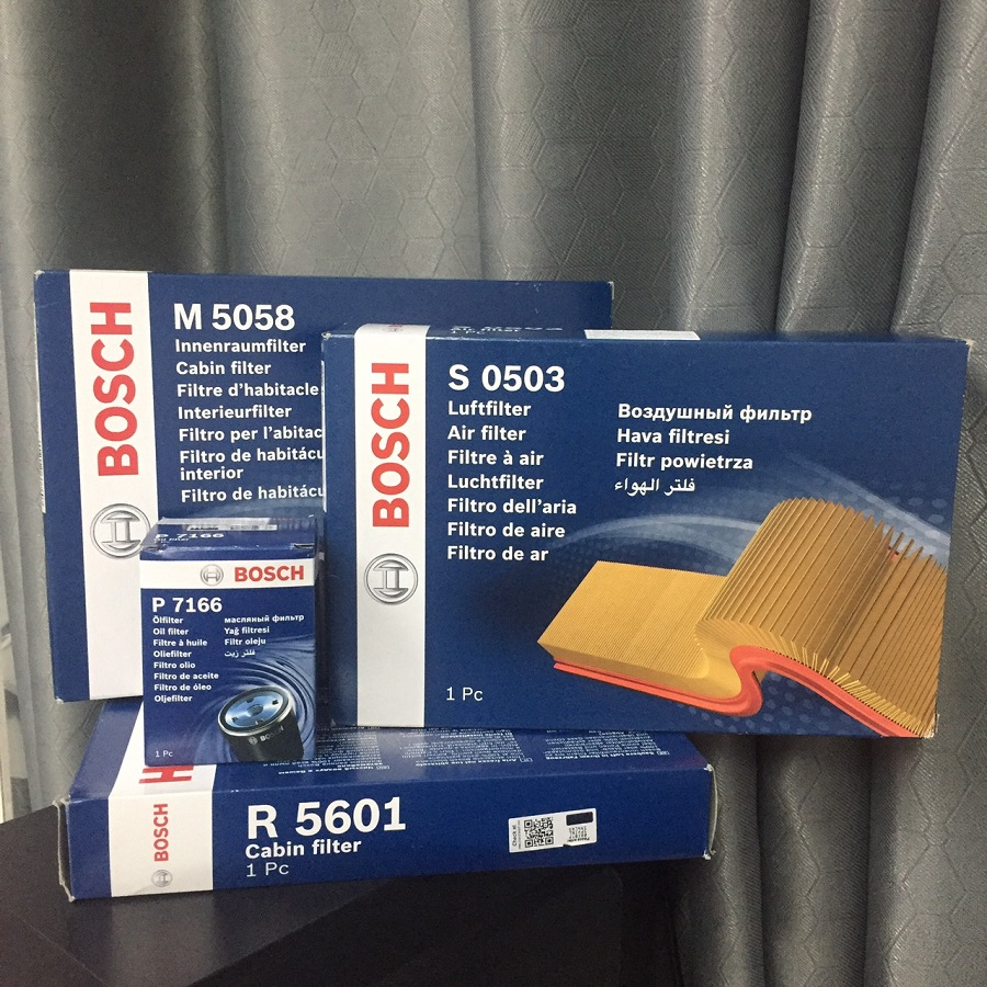 Lọc Gió Máy Lạnh Trong, Ngoài - Lọc Gió Động Cơ - Lọc Nhớt BOSCH cho xe GLC 2022