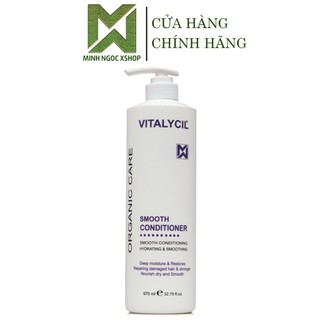 Dầu xả siêu mượt Vitalycil Smooth 970ML, phục hồi siêu mượt chuẩn salon tại nhà