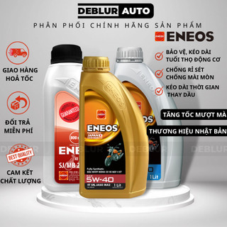 Dầu nhớt xe máy, nhớt tổng hợp cao cấp xe tay ga, nhớt Eneos Nhật Bản SG 20W-50 800ml - deblur