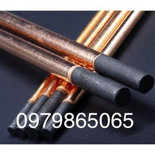 Que thổi than, cacbon, gouging carbon, fi 6 mm, fi 8 mm, 10mm, 12 mm